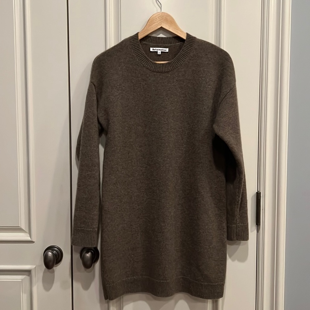Reformation Henrietta Cashmere Dress
